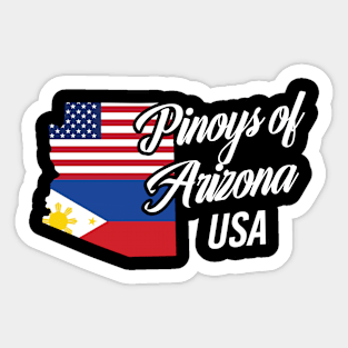 Filipinos of Arizona Design for Proud Fil-Ams Sticker